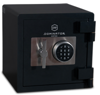 While the HS-1 is the smallest fire safe in the series, it is still large enough to securely store vital A4 documents inside ..