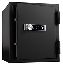 Yale Document Fire Safe - Extra Large - 49 litre Electronic Safe. This Yale Fire Security Safe is equipped with a unique digital security keypad